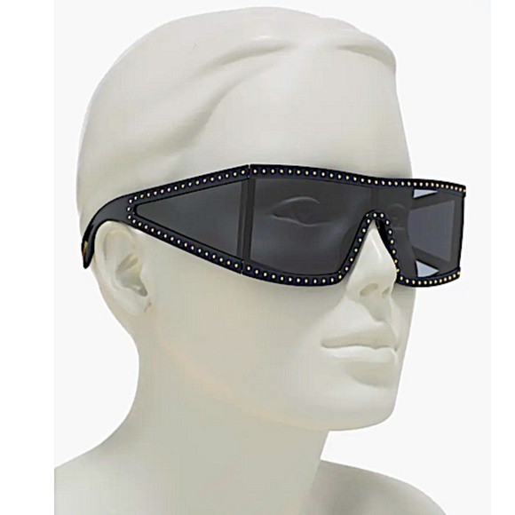 Moschino 99mm Shield Sunglasses main image 4